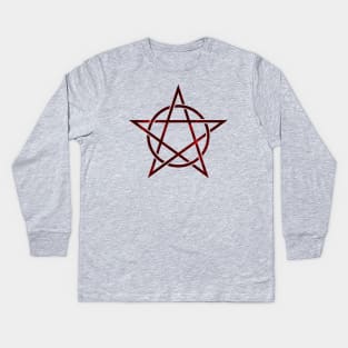 Pentagram Kids Long Sleeve T-Shirt